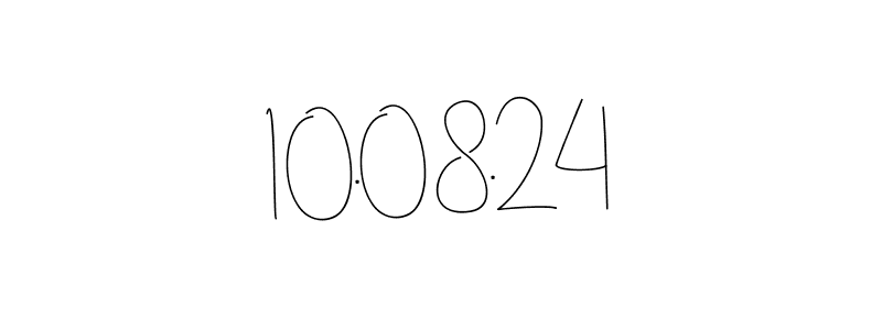 The best way (Andilay-7BmLP) to make a short signature is to pick only two or three words in your name. The name 10.08.24 include a total of six letters. For converting this name. 10.08.24 signature style 4 images and pictures png