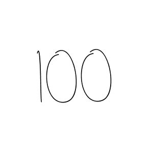 How to Draw 100 signature style? Andilay-7BmLP is a latest design signature styles for name 100. 100 signature style 4 images and pictures png