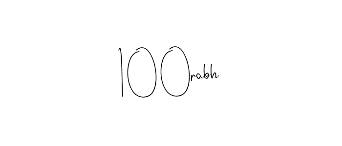 You can use this online signature creator to create a handwritten signature for the name 100rabh. This is the best online autograph maker. 100rabh signature style 4 images and pictures png