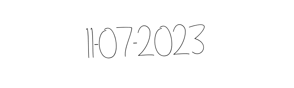 Make a beautiful signature design for name 11-07-2023. Use this online signature maker to create a handwritten signature for free. 11-07-2023 signature style 4 images and pictures png