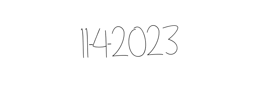 How to make 11-4-2023 signature? Andilay-7BmLP is a professional autograph style. Create handwritten signature for 11-4-2023 name. 11-4-2023 signature style 4 images and pictures png