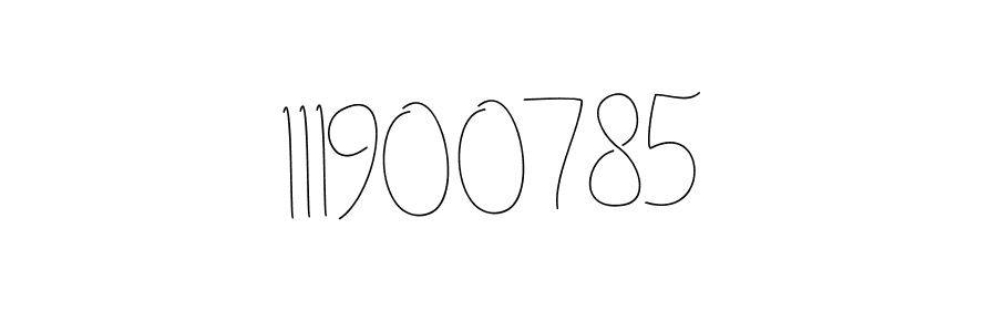 The best way (Andilay-7BmLP) to make a short signature is to pick only two or three words in your name. The name 111900785 include a total of six letters. For converting this name. 111900785 signature style 4 images and pictures png