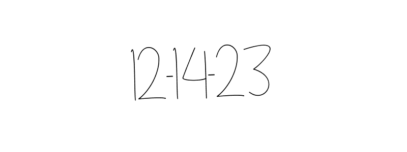 How to make 12-14-23 signature? Andilay-7BmLP is a professional autograph style. Create handwritten signature for 12-14-23 name. 12-14-23 signature style 4 images and pictures png