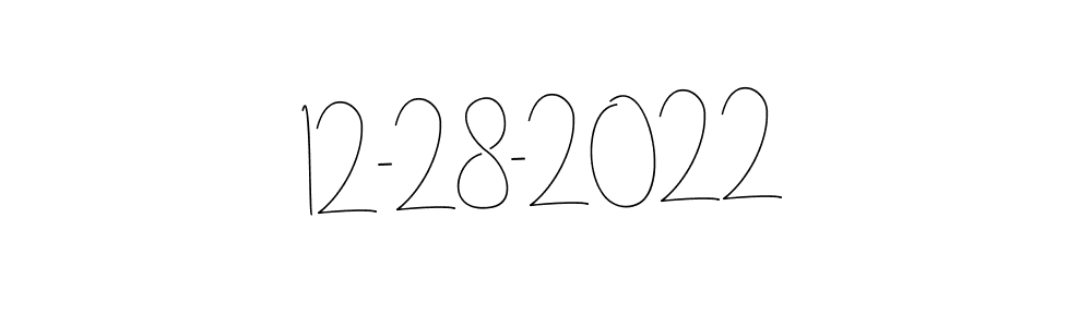 How to Draw 12-28-2022 signature style? Andilay-7BmLP is a latest design signature styles for name 12-28-2022. 12-28-2022 signature style 4 images and pictures png