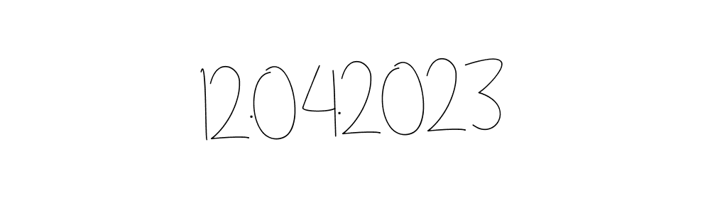 This is the best signature style for the 12.04.2023 name. Also you like these signature font (Andilay-7BmLP). Mix name signature. 12.04.2023 signature style 4 images and pictures png