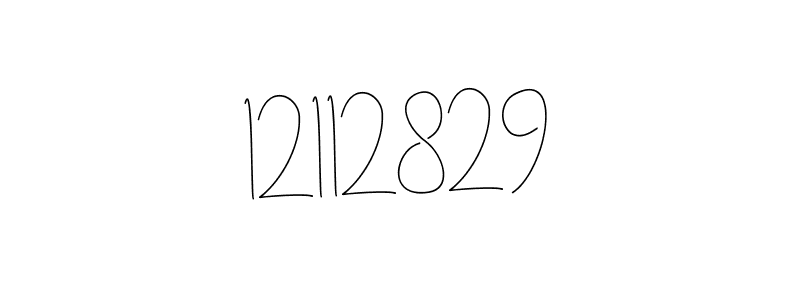 How to Draw 12112829 signature style? Andilay-7BmLP is a latest design signature styles for name 12112829. 12112829 signature style 4 images and pictures png