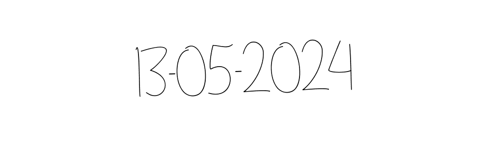 Make a beautiful signature design for name 13-05-2024. With this signature (Andilay-7BmLP) style, you can create a handwritten signature for free. 13-05-2024 signature style 4 images and pictures png