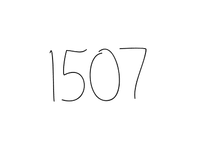 How to make 1507 signature? Andilay-7BmLP is a professional autograph style. Create handwritten signature for 1507 name. 1507 signature style 4 images and pictures png