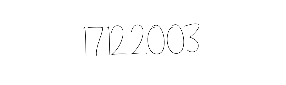 How to make 17 12 2003 signature? Andilay-7BmLP is a professional autograph style. Create handwritten signature for 17 12 2003 name. 17 12 2003 signature style 4 images and pictures png