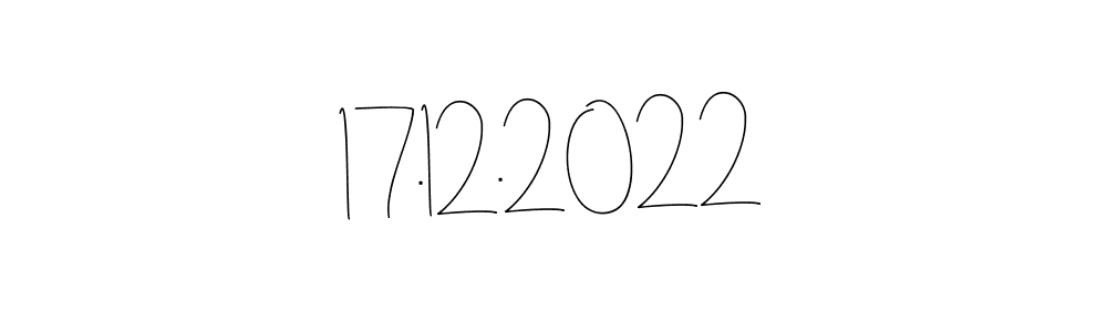 You should practise on your own different ways (Andilay-7BmLP) to write your name (17.12.2022) in signature. don't let someone else do it for you. 17.12.2022 signature style 4 images and pictures png