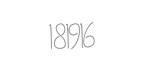 Create a beautiful signature design for name 181916. With this signature (Andilay-7BmLP) fonts, you can make a handwritten signature for free. 181916 signature style 4 images and pictures png