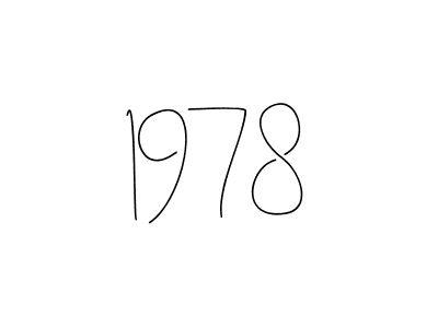 How to make 1978 signature? Andilay-7BmLP is a professional autograph style. Create handwritten signature for 1978 name. 1978 signature style 4 images and pictures png