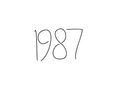 It looks lik you need a new signature style for name 1987. Design unique handwritten (Andilay-7BmLP) signature with our free signature maker in just a few clicks. 1987 signature style 4 images and pictures png