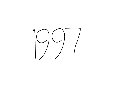 How to make 1997 signature? Andilay-7BmLP is a professional autograph style. Create handwritten signature for 1997 name. 1997 signature style 4 images and pictures png