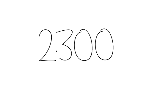 How to make 2,300 name signature. Use Andilay-7BmLP style for creating short signs online. This is the latest handwritten sign. 2,300 signature style 4 images and pictures png