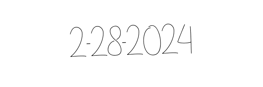 Make a beautiful signature design for name 2-28-2024. Use this online signature maker to create a handwritten signature for free. 2-28-2024 signature style 4 images and pictures png