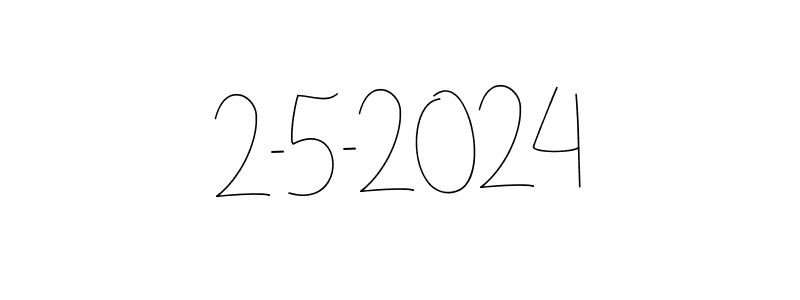 You can use this online signature creator to create a handwritten signature for the name 2-5-2024. This is the best online autograph maker. 2-5-2024 signature style 4 images and pictures png