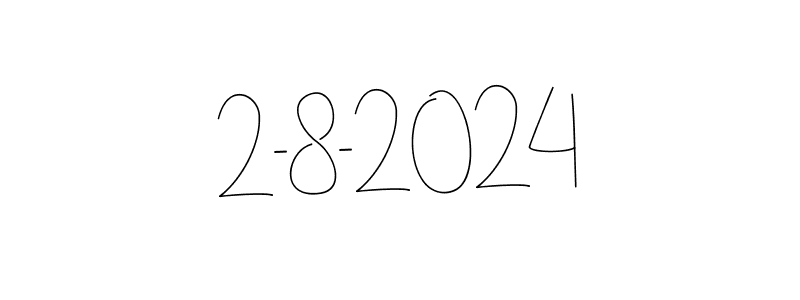 How to make 2-8-2024 signature? Andilay-7BmLP is a professional autograph style. Create handwritten signature for 2-8-2024 name. 2-8-2024 signature style 4 images and pictures png