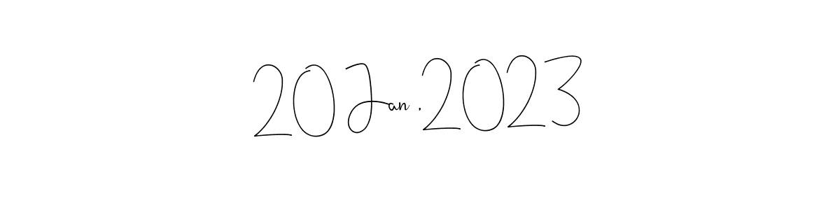 Use a signature maker to create a handwritten signature online. With this signature software, you can design (Andilay-7BmLP) your own signature for name 20 Jan ,2023. 20 Jan ,2023 signature style 4 images and pictures png