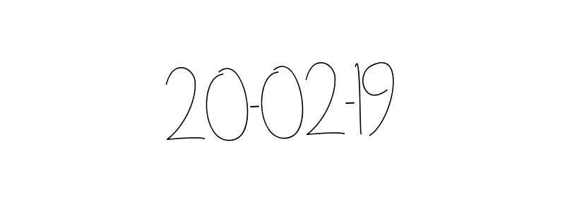 How to Draw 20-02-19 signature style? Andilay-7BmLP is a latest design signature styles for name 20-02-19. 20-02-19 signature style 4 images and pictures png