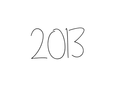 How to make 2013 signature? Andilay-7BmLP is a professional autograph style. Create handwritten signature for 2013 name. 2013 signature style 4 images and pictures png