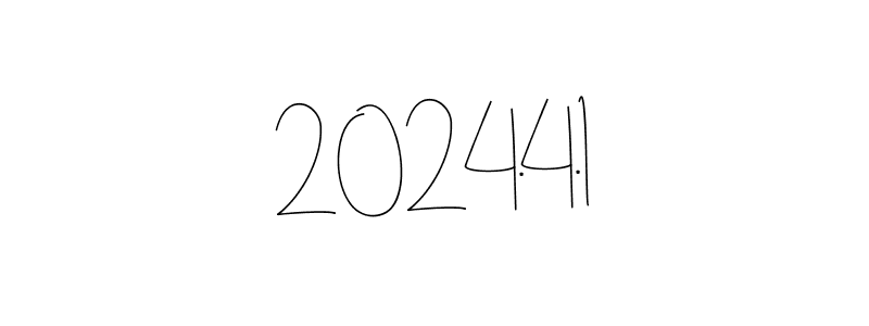 It looks lik you need a new signature style for name 2024.4.1. Design unique handwritten (Andilay-7BmLP) signature with our free signature maker in just a few clicks. 2024.4.1 signature style 4 images and pictures png