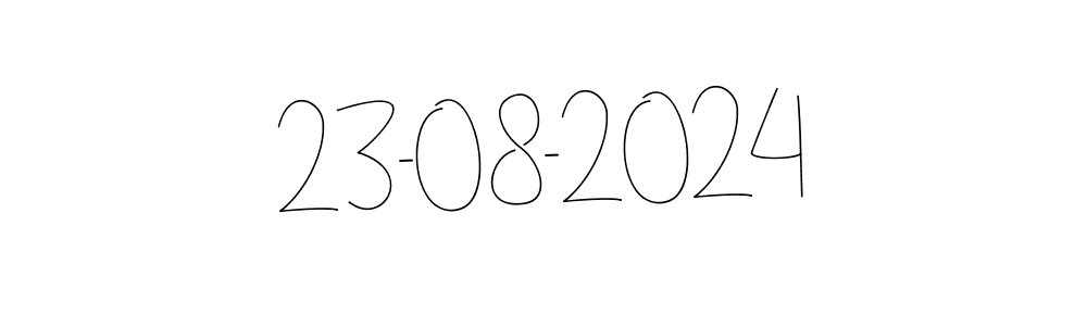 Make a short 23-08-2024 signature style. Manage your documents anywhere anytime using Andilay-7BmLP. Create and add eSignatures, submit forms, share and send files easily. 23-08-2024 signature style 4 images and pictures png