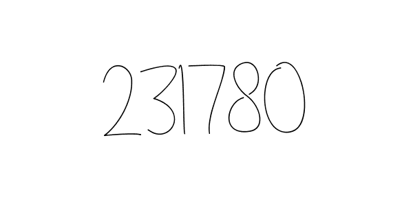 How to make 231780 signature? Andilay-7BmLP is a professional autograph style. Create handwritten signature for 231780 name. 231780 signature style 4 images and pictures png