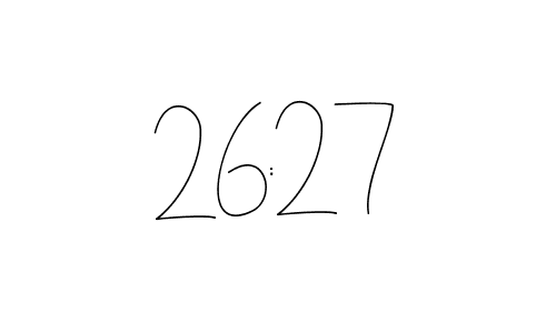 How to Draw 26:27 signature style? Andilay-7BmLP is a latest design signature styles for name 26:27. 26:27 signature style 4 images and pictures png