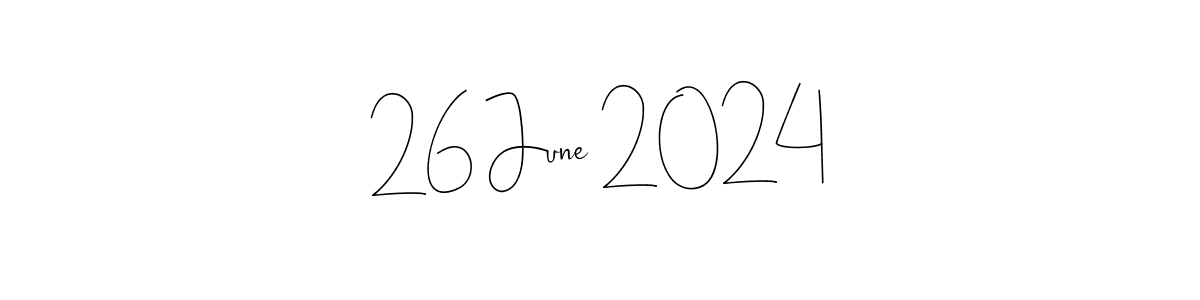You can use this online signature creator to create a handwritten signature for the name 26 June 2024. This is the best online autograph maker. 26 June 2024 signature style 4 images and pictures png