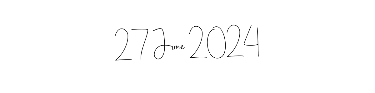 Once you've used our free online signature maker to create your best signature Andilay-7BmLP style, it's time to enjoy all of the benefits that 27 June 2024 name signing documents. 27 June 2024 signature style 4 images and pictures png