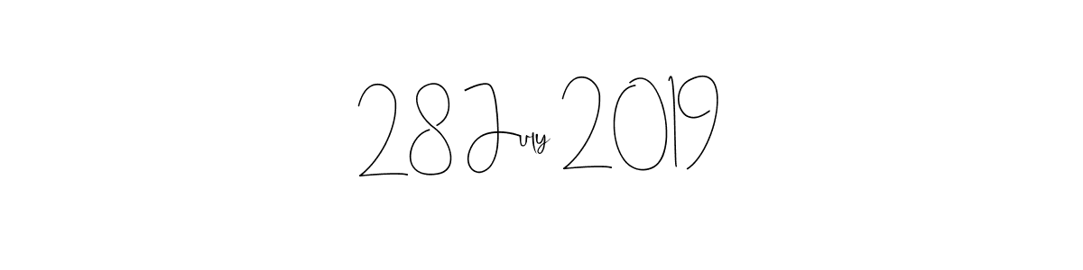 Use a signature maker to create a handwritten signature online. With this signature software, you can design (Andilay-7BmLP) your own signature for name 28 July 2019. 28 July 2019 signature style 4 images and pictures png