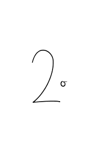 Make a beautiful signature design for name 2o. With this signature (Andilay-7BmLP) style, you can create a handwritten signature for free. 2o signature style 4 images and pictures png