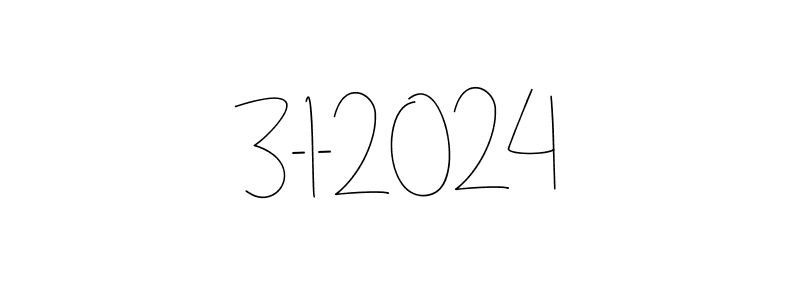 Andilay-7BmLP is a professional signature style that is perfect for those who want to add a touch of class to their signature. It is also a great choice for those who want to make their signature more unique. Get 3-1-2024 name to fancy signature for free. 3-1-2024 signature style 4 images and pictures png