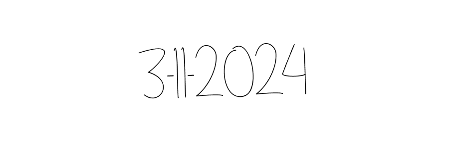 How to Draw 3-11-2024 signature style? Andilay-7BmLP is a latest design signature styles for name 3-11-2024. 3-11-2024 signature style 4 images and pictures png