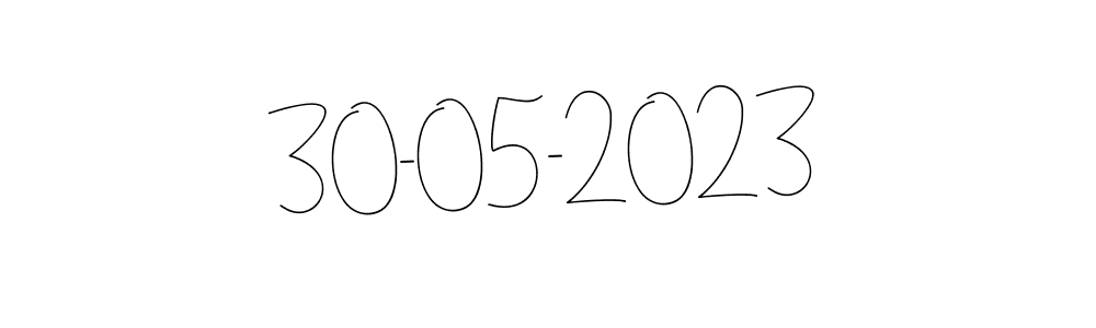 How to Draw 30-05-2023 signature style? Andilay-7BmLP is a latest design signature styles for name 30-05-2023. 30-05-2023 signature style 4 images and pictures png