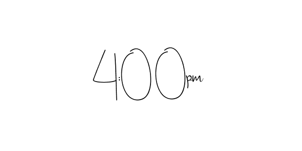How to make 4:00pm name signature. Use Andilay-7BmLP style for creating short signs online. This is the latest handwritten sign. 4:00pm signature style 4 images and pictures png