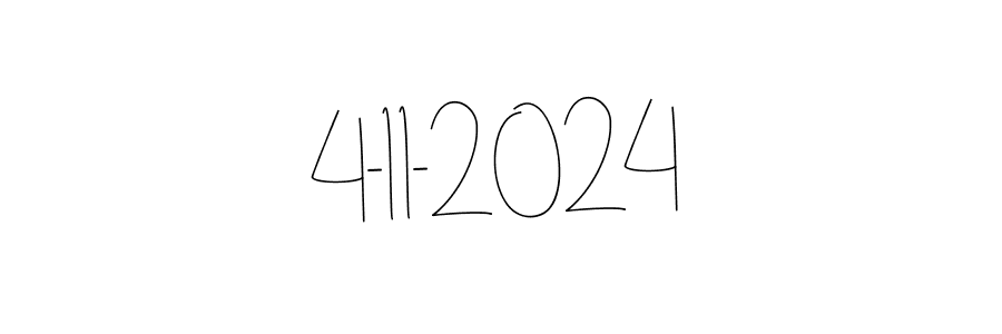 Make a beautiful signature design for name 4-11-2024. Use this online signature maker to create a handwritten signature for free. 4-11-2024 signature style 4 images and pictures png