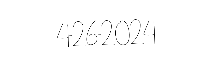 How to Draw 4-26-2024 signature style? Andilay-7BmLP is a latest design signature styles for name 4-26-2024. 4-26-2024 signature style 4 images and pictures png