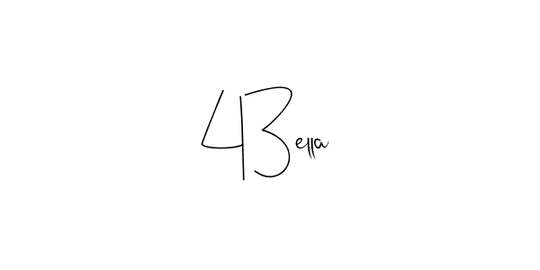 How to make 43ella name signature. Use Andilay-7BmLP style for creating short signs online. This is the latest handwritten sign. 43ella signature style 4 images and pictures png