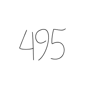 How to make 495 signature? Andilay-7BmLP is a professional autograph style. Create handwritten signature for 495 name. 495 signature style 4 images and pictures png