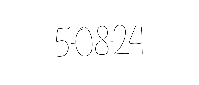 if you are searching for the best signature style for your name 5-08-24. so please give up your signature search. here we have designed multiple signature styles  using Andilay-7BmLP. 5-08-24 signature style 4 images and pictures png