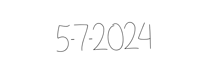 How to make 5-7-2024 signature? Andilay-7BmLP is a professional autograph style. Create handwritten signature for 5-7-2024 name. 5-7-2024 signature style 4 images and pictures png