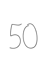 How to Draw 50 signature style? Andilay-7BmLP is a latest design signature styles for name 50. 50 signature style 4 images and pictures png