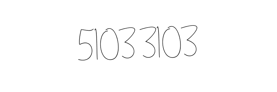 Make a beautiful signature design for name 5103 3103. With this signature (Andilay-7BmLP) style, you can create a handwritten signature for free. 5103 3103 signature style 4 images and pictures png