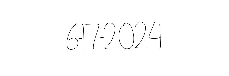 if you are searching for the best signature style for your name 6-17-2024. so please give up your signature search. here we have designed multiple signature styles  using Andilay-7BmLP. 6-17-2024 signature style 4 images and pictures png