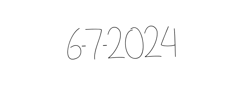 Create a beautiful signature design for name 6-7-2024. With this signature (Andilay-7BmLP) fonts, you can make a handwritten signature for free. 6-7-2024 signature style 4 images and pictures png