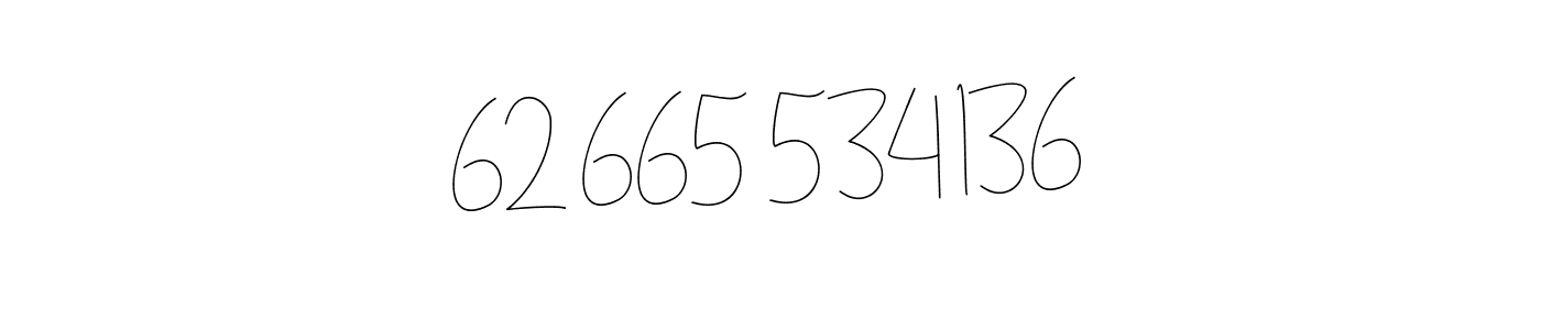 The best way (Andilay-7BmLP) to make a short signature is to pick only two or three words in your name. The name 62 665 534 136 include a total of six letters. For converting this name. 62 665 534 136 signature style 4 images and pictures png
