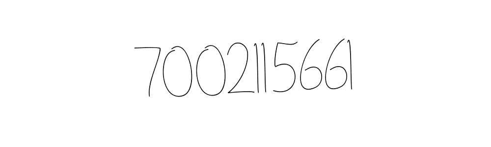 Use a signature maker to create a handwritten signature online. With this signature software, you can design (Andilay-7BmLP) your own signature for name 7002115661. 7002115661 signature style 4 images and pictures png