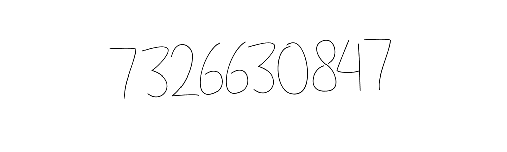 if you are searching for the best signature style for your name 7326630847. so please give up your signature search. here we have designed multiple signature styles  using Andilay-7BmLP. 7326630847 signature style 4 images and pictures png